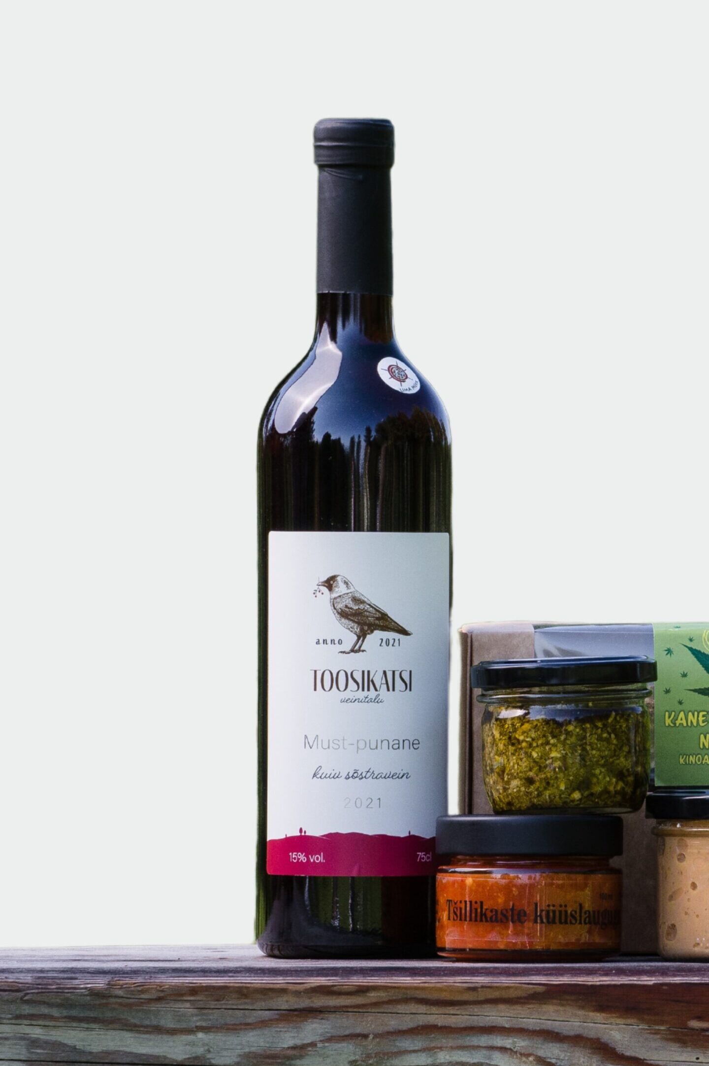 Must-punane sõstravein, 15%