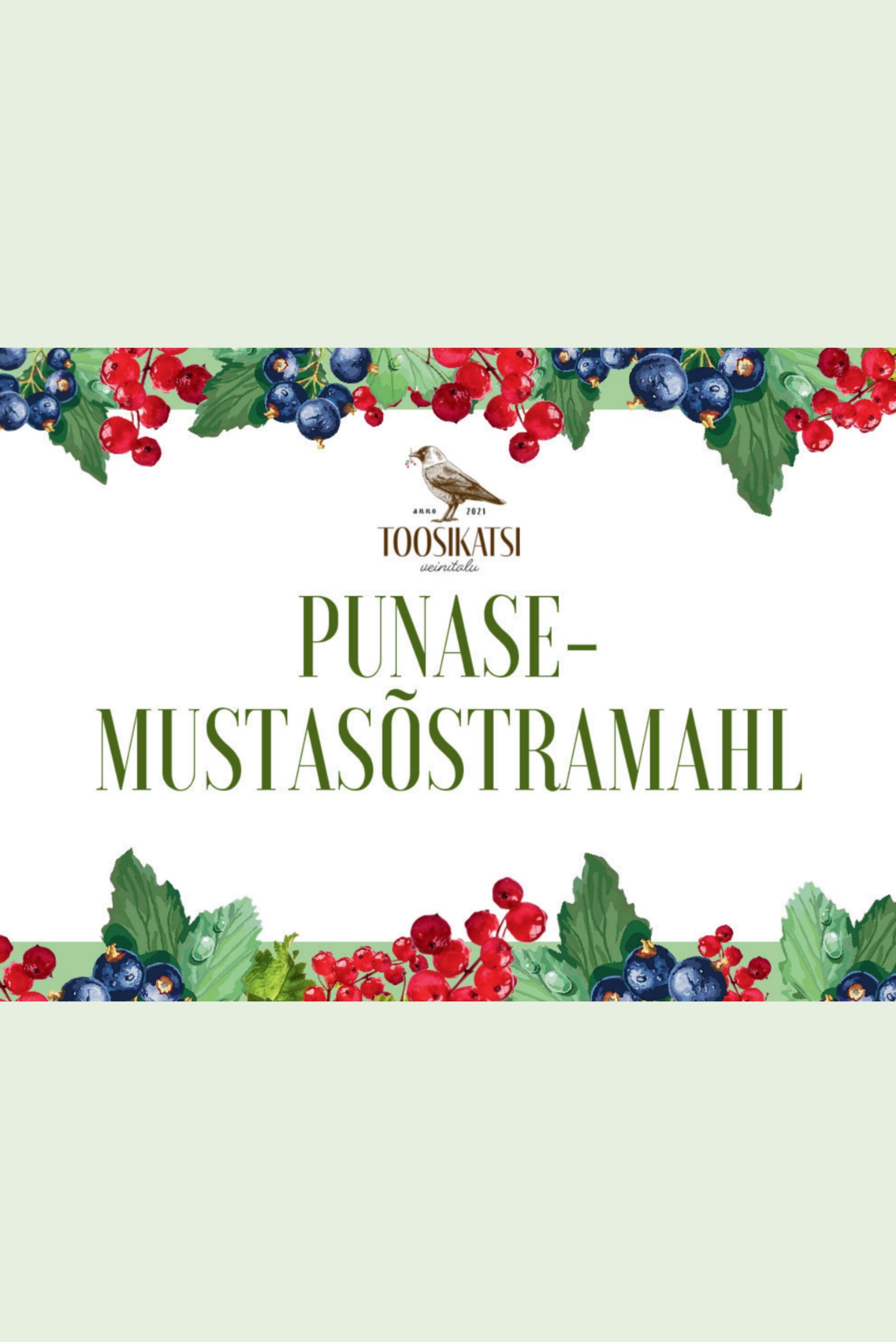 Punase-mustasõstramahl, 3 liitrit